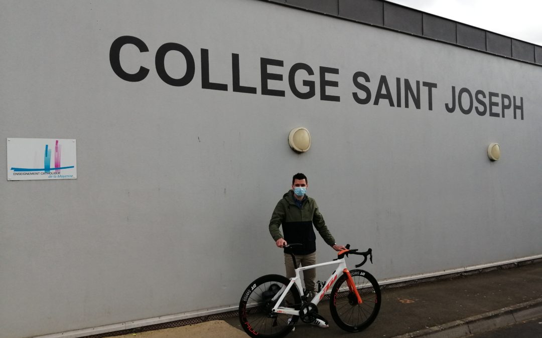 Venue d’Arnaud Courteille, ancien cycliste professionnel