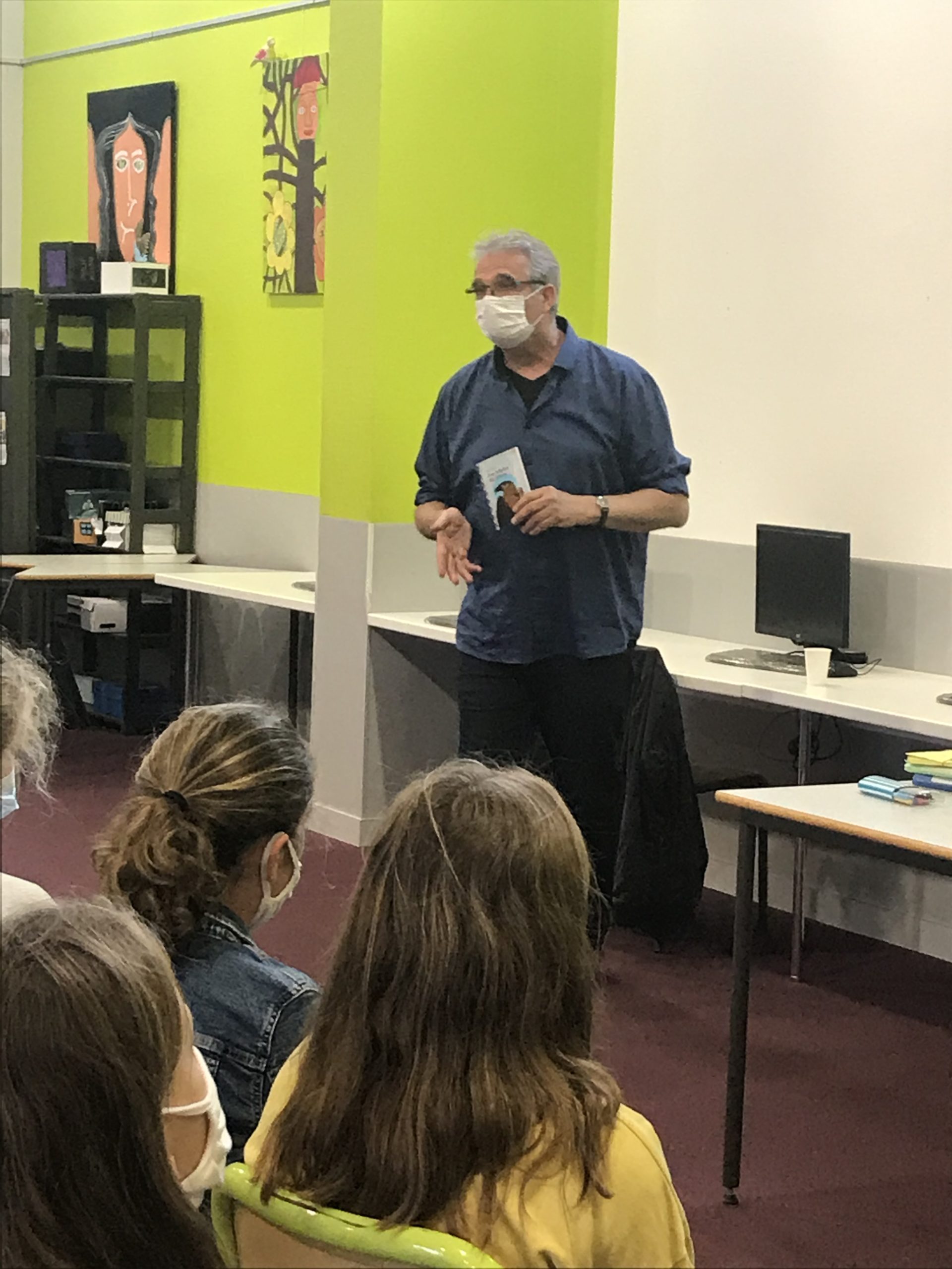 Rencontre avec un auteur pour les 6ème !