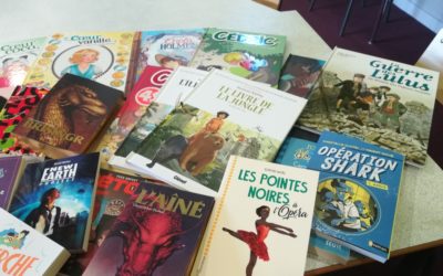 Achats de matériels d’EPS et de livres et BD pour le CDI : Merci l’APEL St Jo !