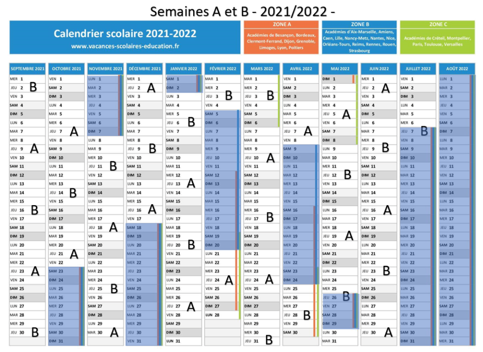 Calendrier Semaines A Et B Coll ge Saint Joseph calendrier-semaines-a-et-b-coll-ge-saint-joseph