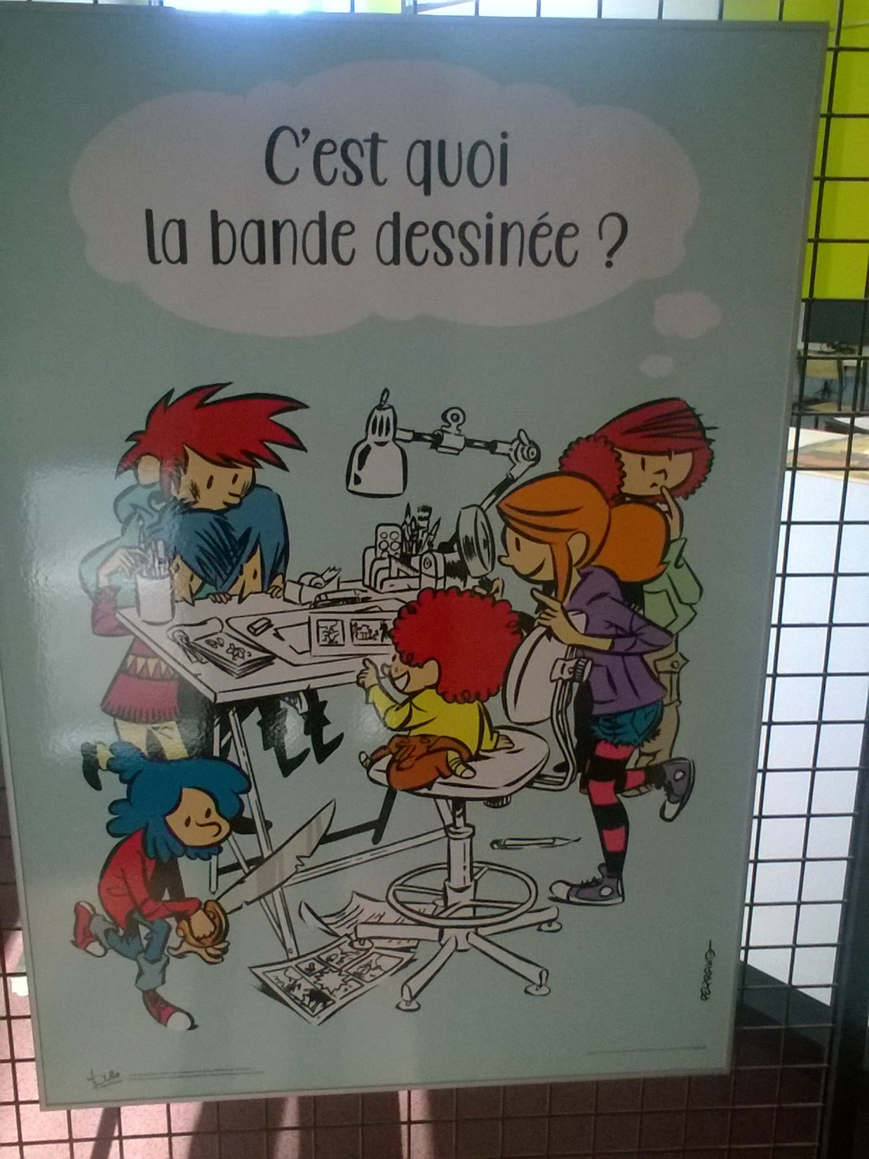 Exposition « C&rsquo;est quoi la bande dessinée ? au CDI