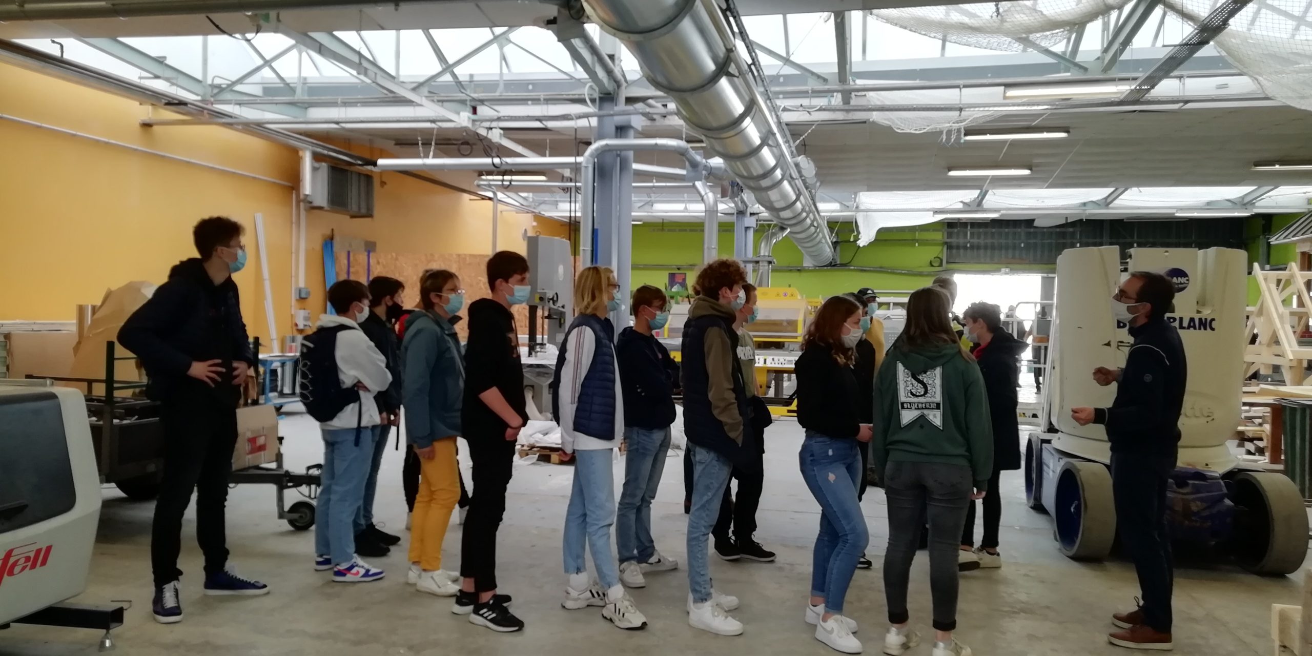 Visite au lycée Gaston Lesnard de Laval – Sortie Acc Pro 3è