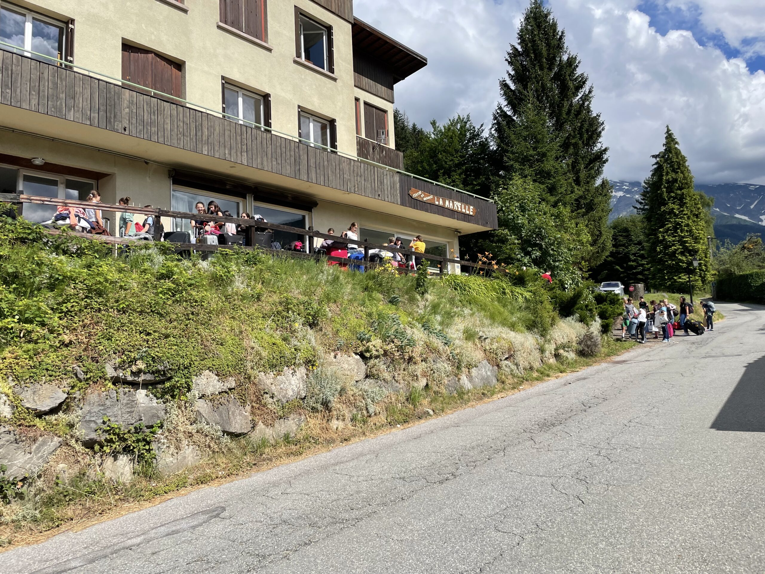 Arrivée du Groupe 2