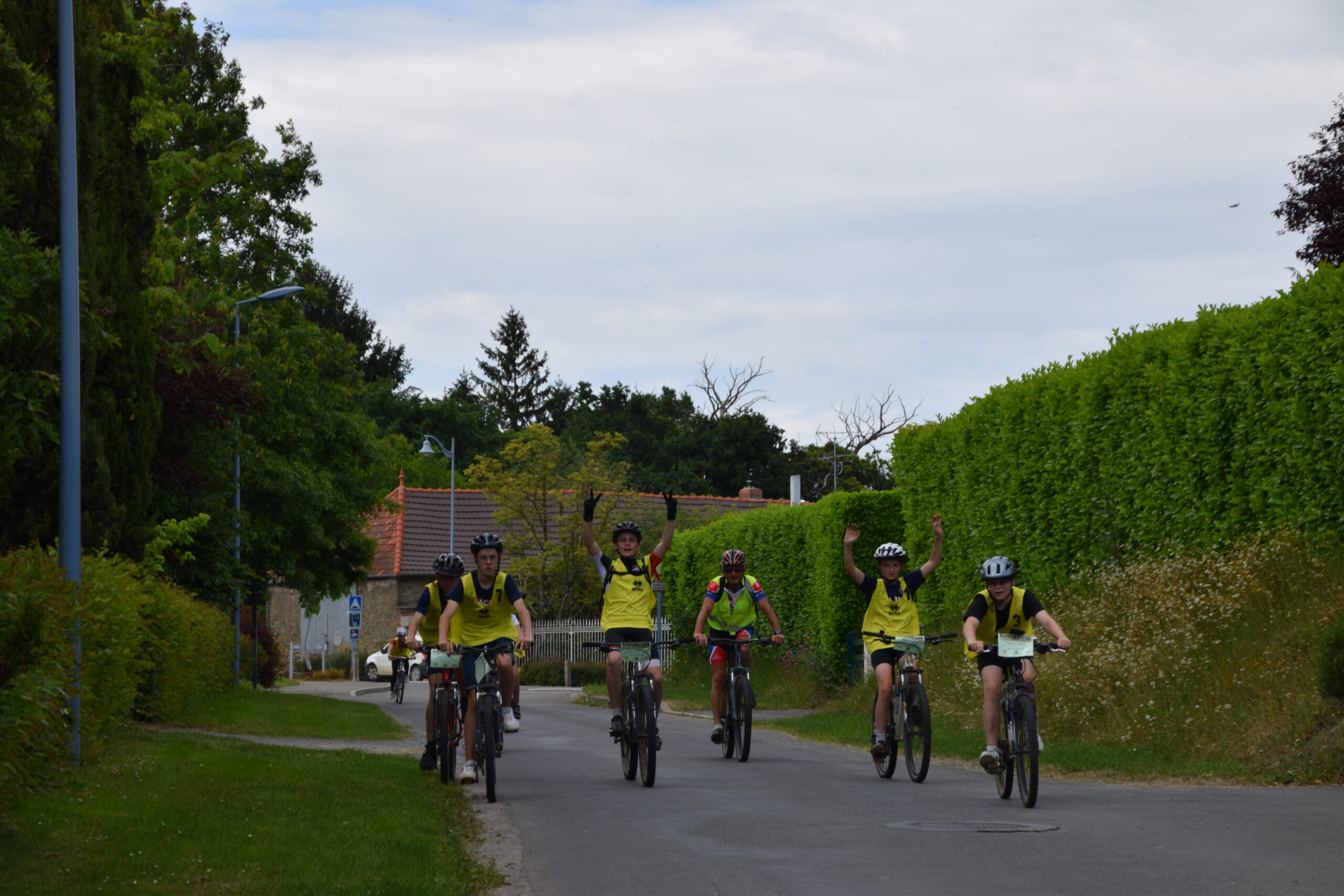 Sortie Vélo avec l&rsquo;école Ste Marie de Méral