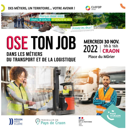 OSE TON JOB au Pays de CRAON