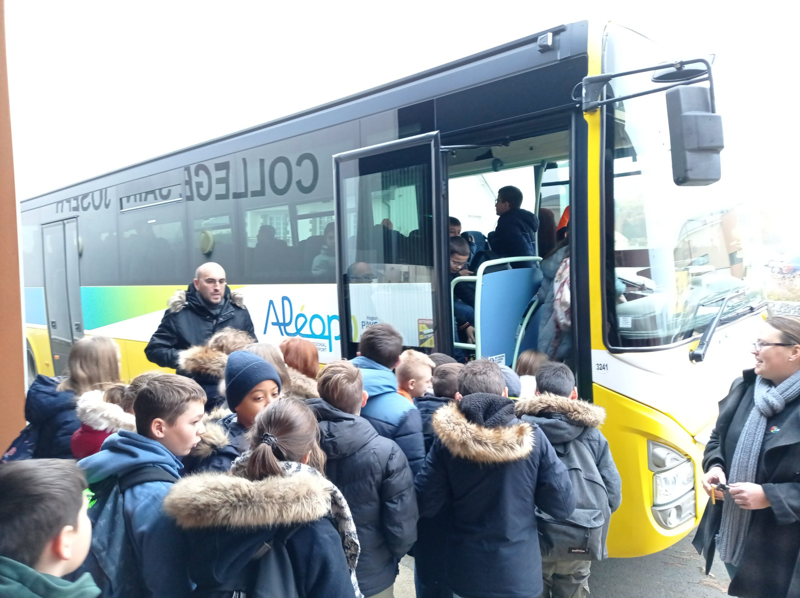 Sensibilisation à la sécurité dans les transports scolaires