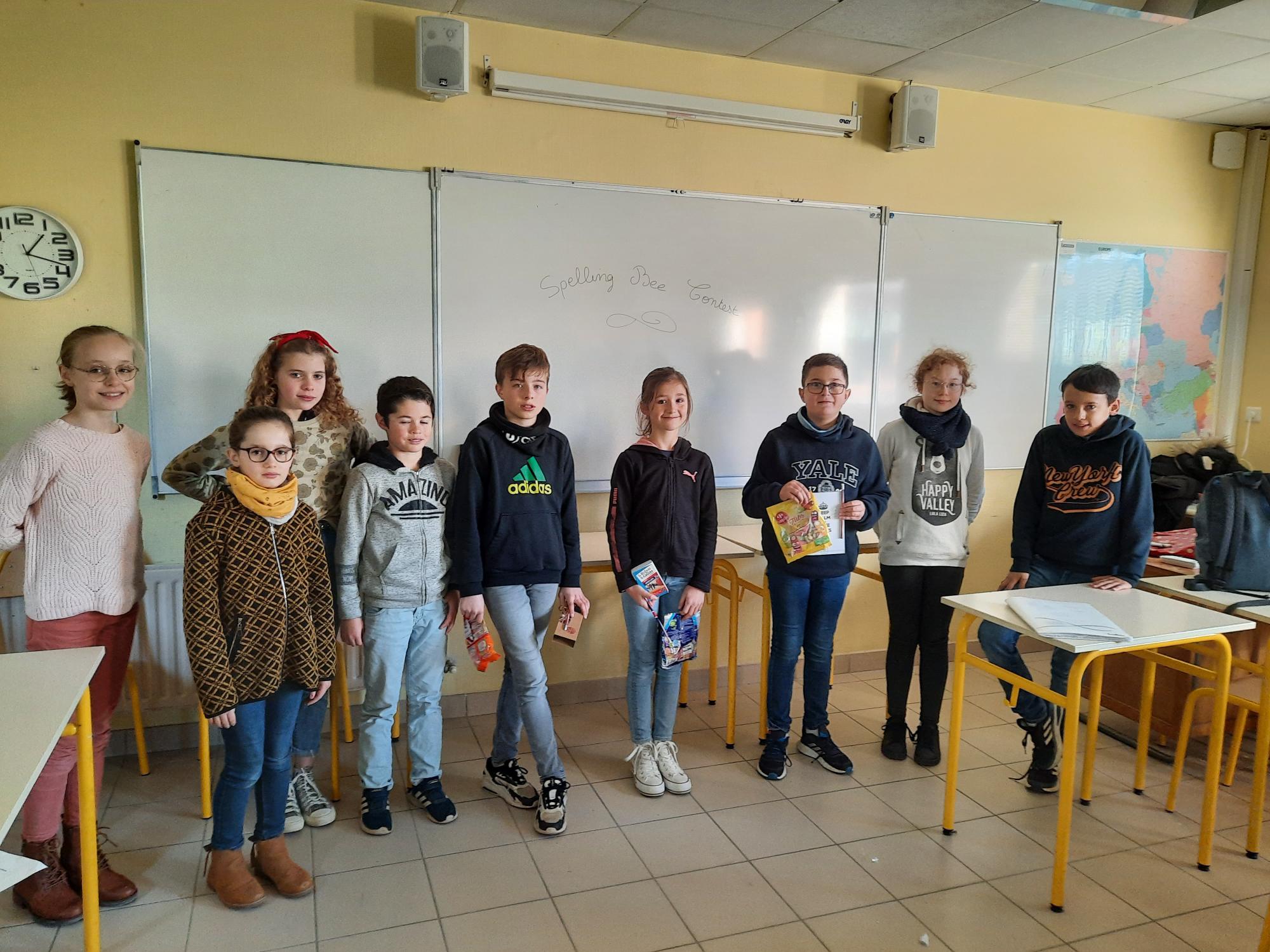« The Spelling Bee Contest » – classes de 6è A, B et C 