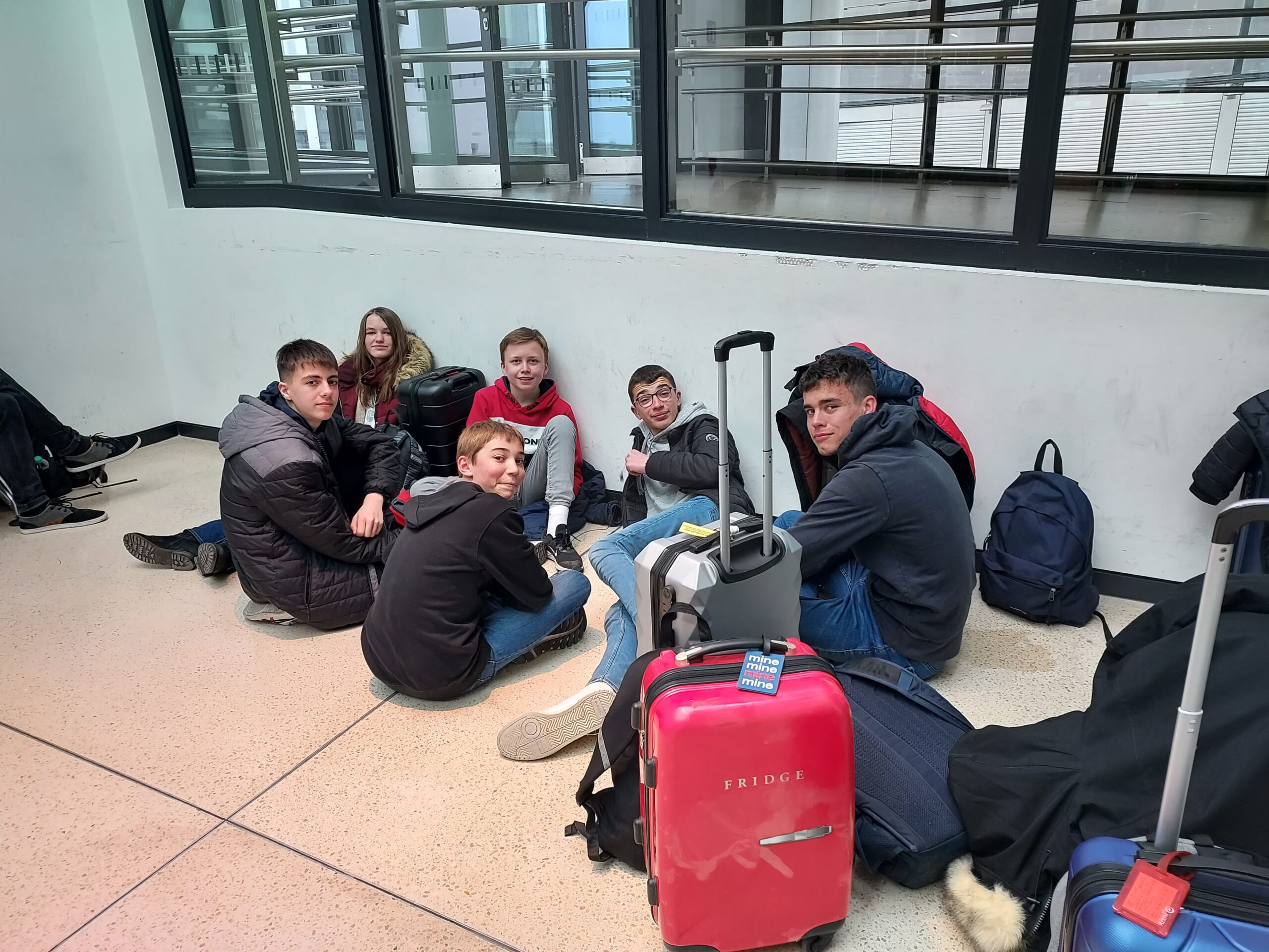 En attente du vol