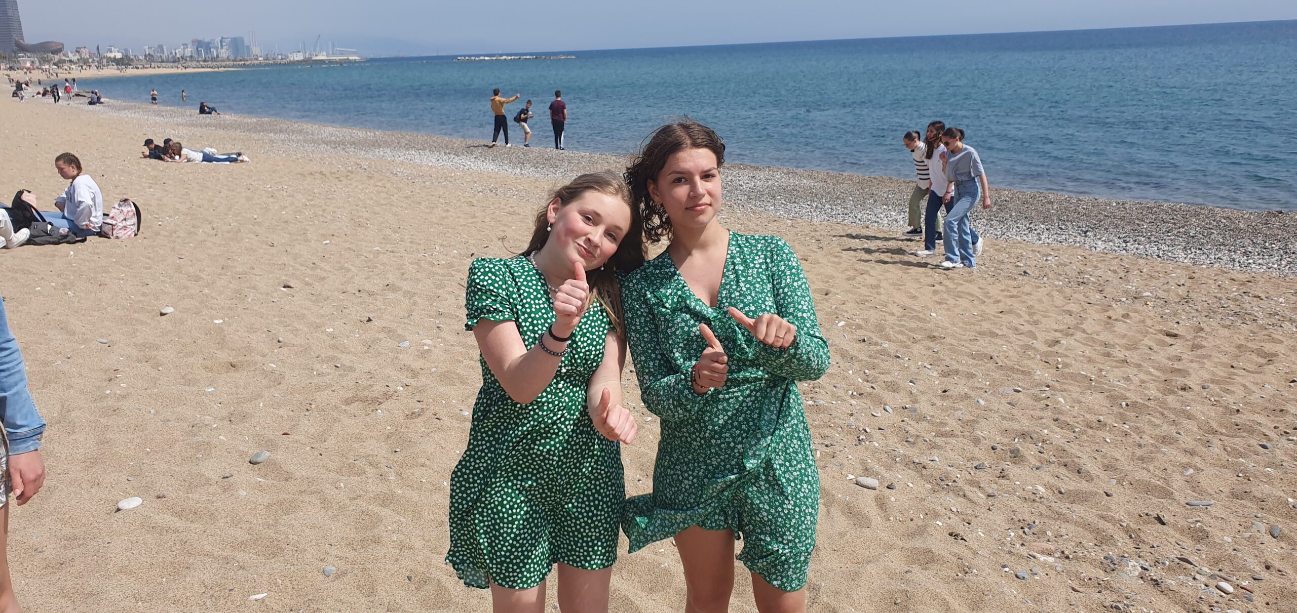 Pique nique sur la plage