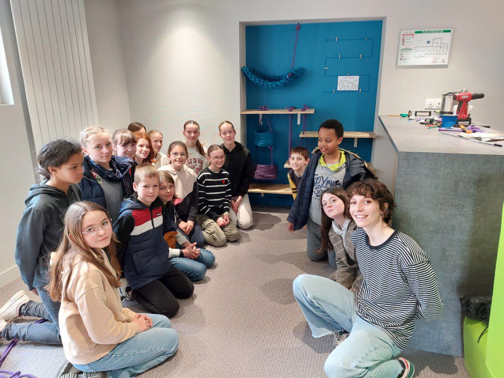 Projet réalisé par l&rsquo;atelier artistique avec Mme Beaussier