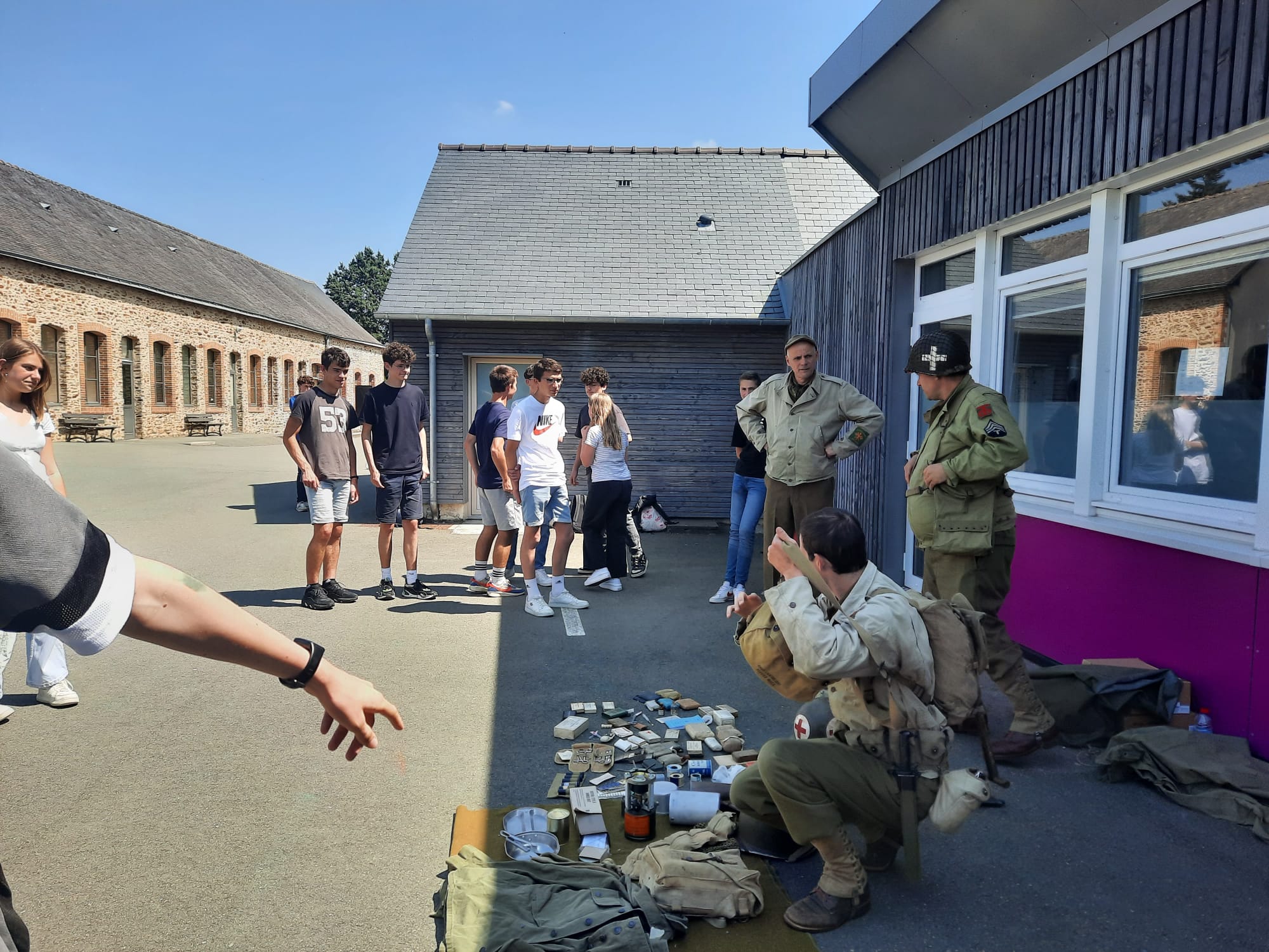 Activités WW2 pour nos 3è !