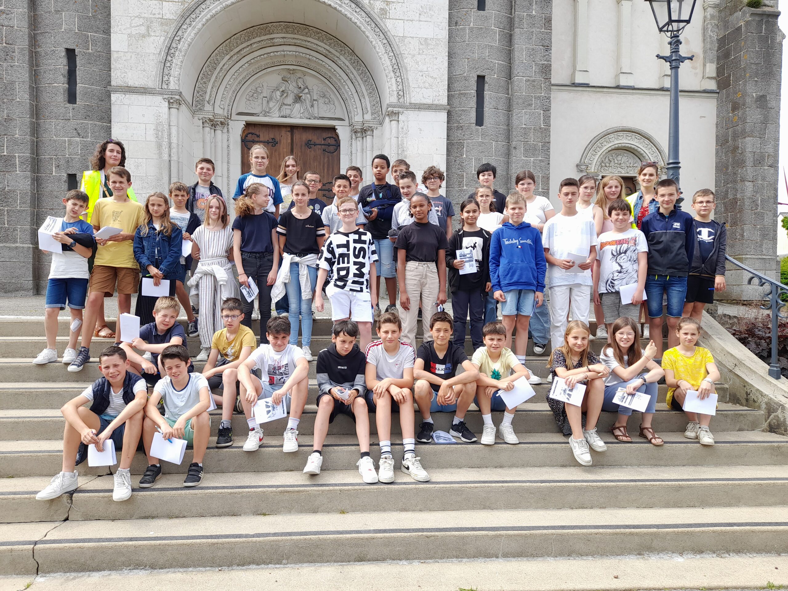 Découverte de l&rsquo;église de Cossé pour nos sixièmes catéchistes