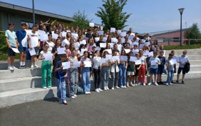 Remise des diplômes du PSC1