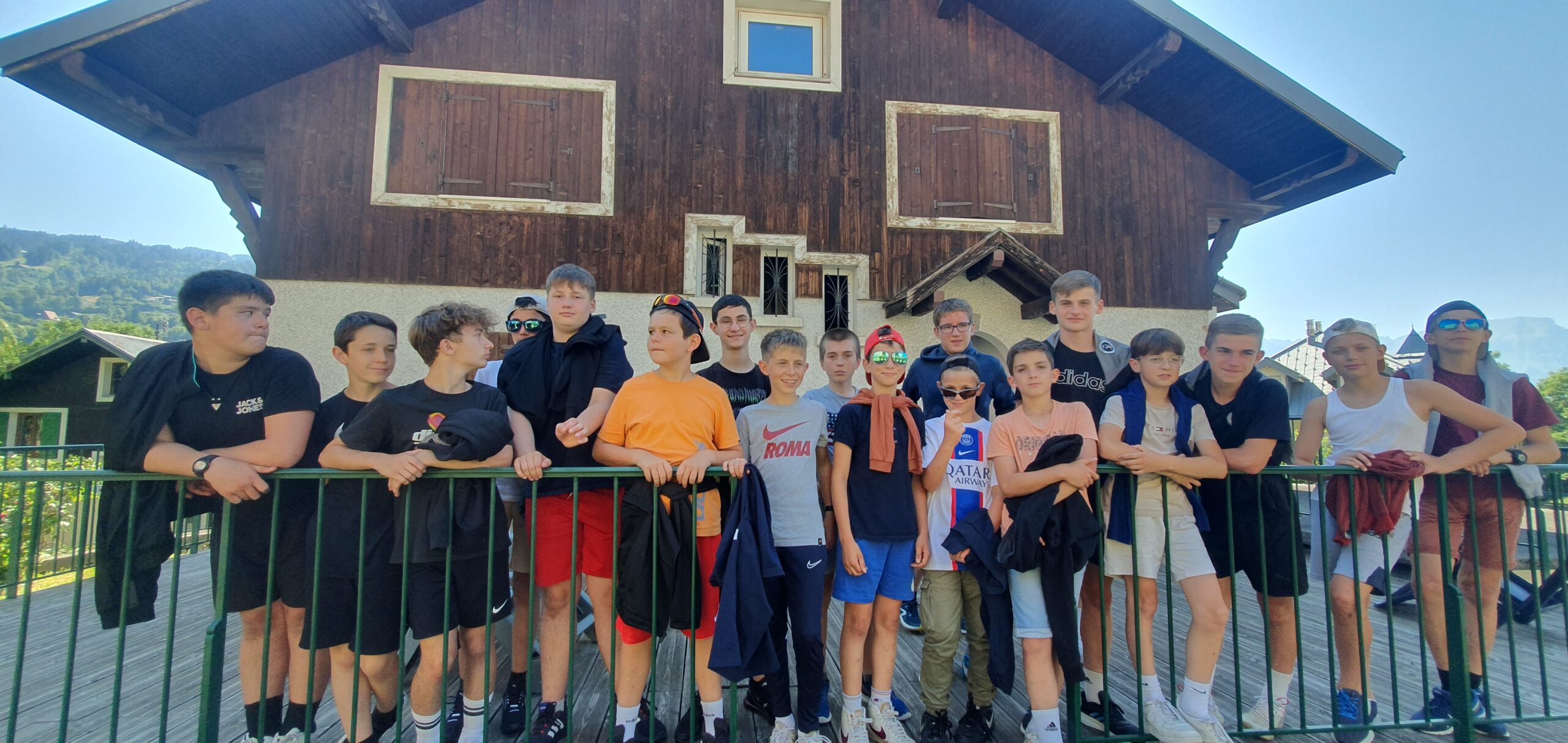 Arrivée à Saint Gervais du 2ème séjour