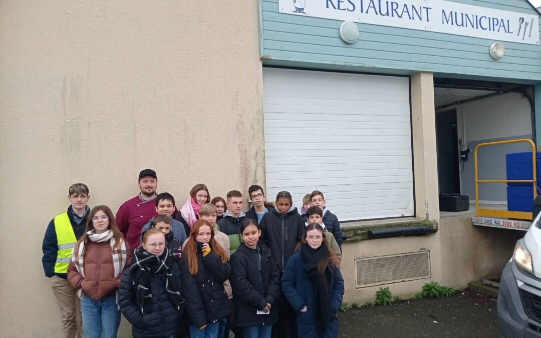 Visite de la Restauration Municipale de Cossé pour les éco-délégués