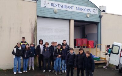 Visite de la Restauration Municipale de Cossé pour les éco-délégués