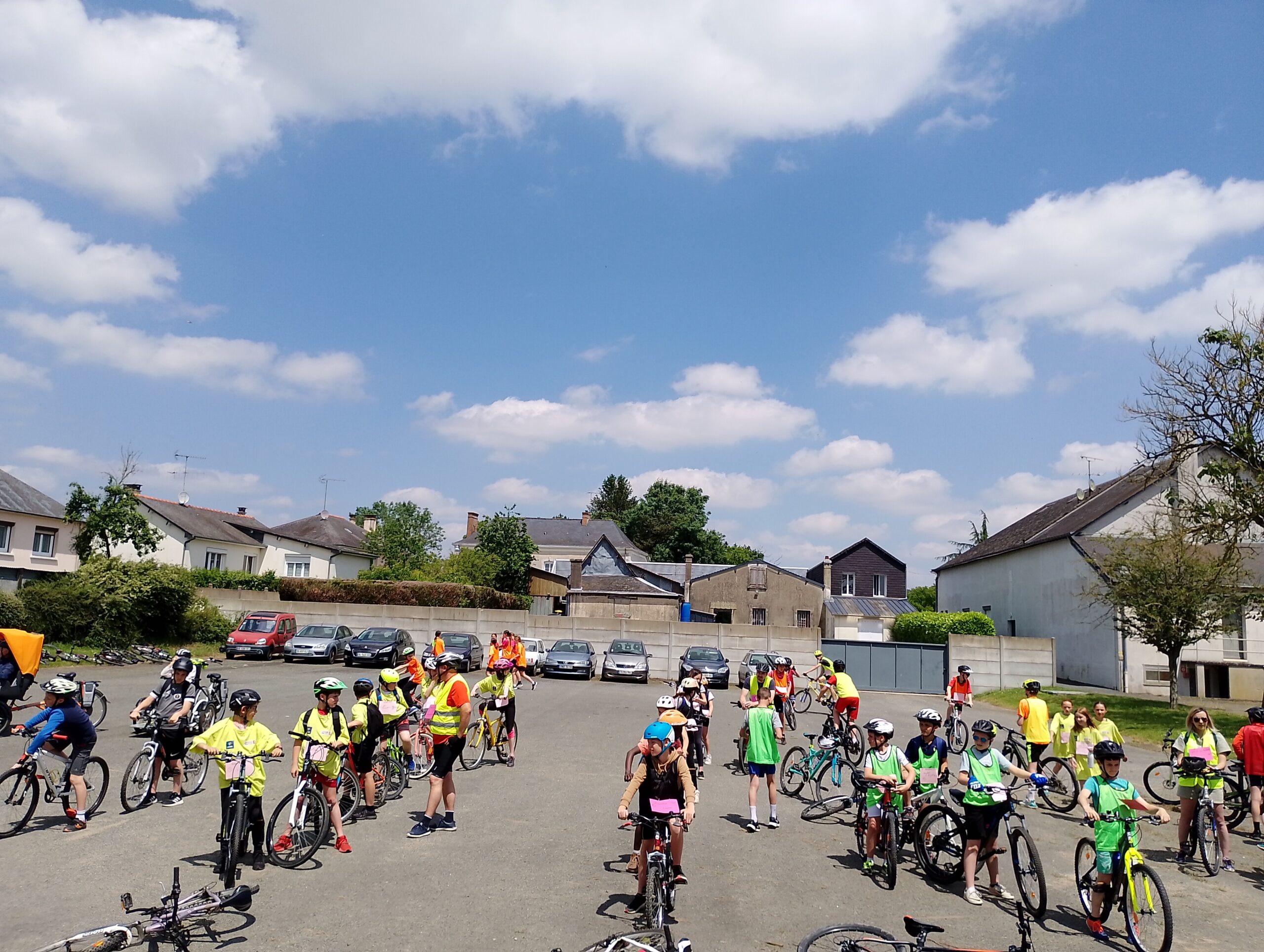Sortie Vélo avec l’école Ste Marie de Méral