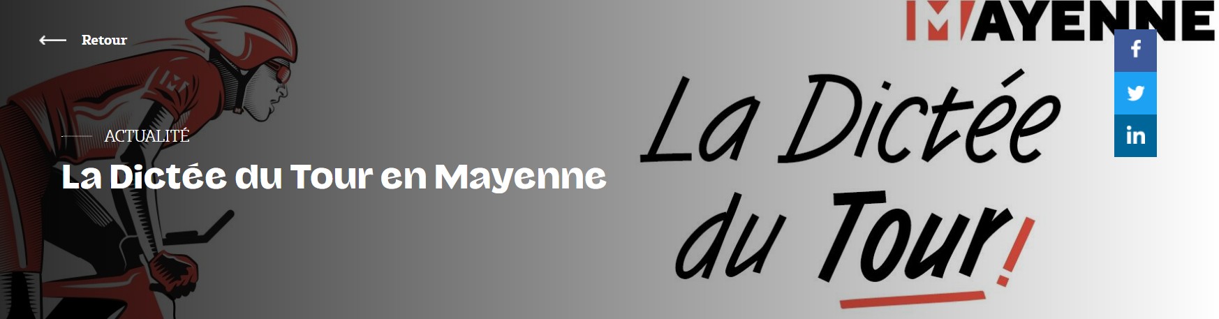 Dictée du Tour de France