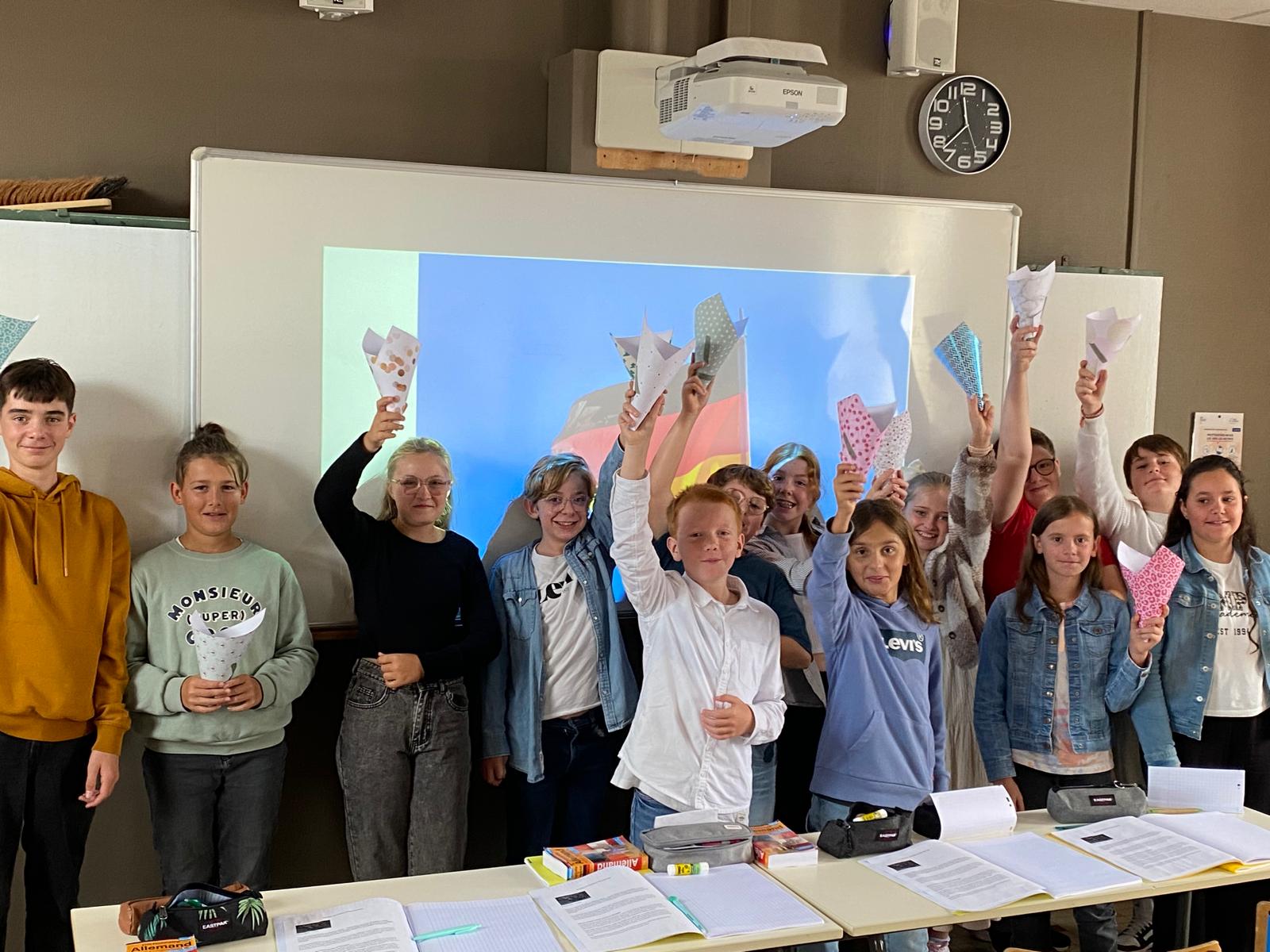 Schultüte – une tradition allemande présente au collège !