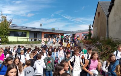 Rentrée scolaire pour nos élèves à St Jo !