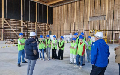 Les coulisses du bâtiment pour les 3è Acc Pro