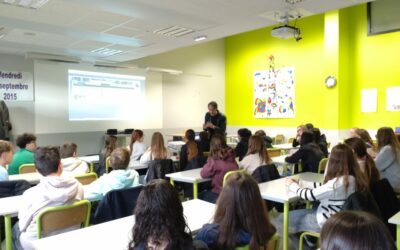 Stage de découverte de la pratique audiovisuelle : atelier bande son au cinéma pour les 4 A et B.