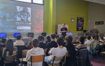 Option AP PRO 3ème : échange avec des représentants de l’Armée Française
