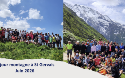 Diaporama de présentation du séjour à Saint Gervais 2026