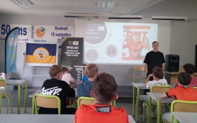 Un moment privilégié pour nos élèves de l’option foot !