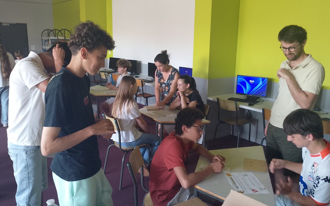 Intervention du Service Jeunesse auprès des 4è
